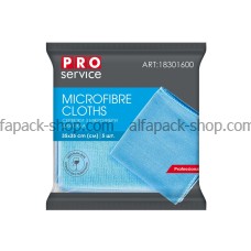 Серветки з мікрофібри "PRO SERVICE" для скла