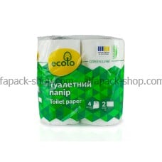 Туалетний папір двошаровий "Ecolo"