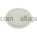 Набір №111: тарілка паперова біла овальна 260х200 мм