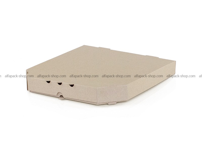 Коробка для пиццы бурая 300х300