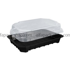 Упаковка для суши ПС-63 (черная)