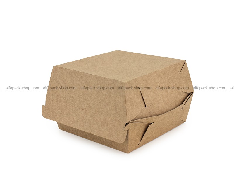 Упаковка для гамбургера Міді (крафт)