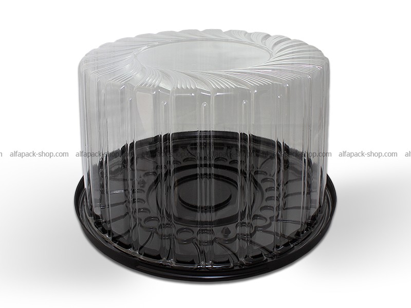 Упаковка блістерна для торту ПС-223 (чорна)