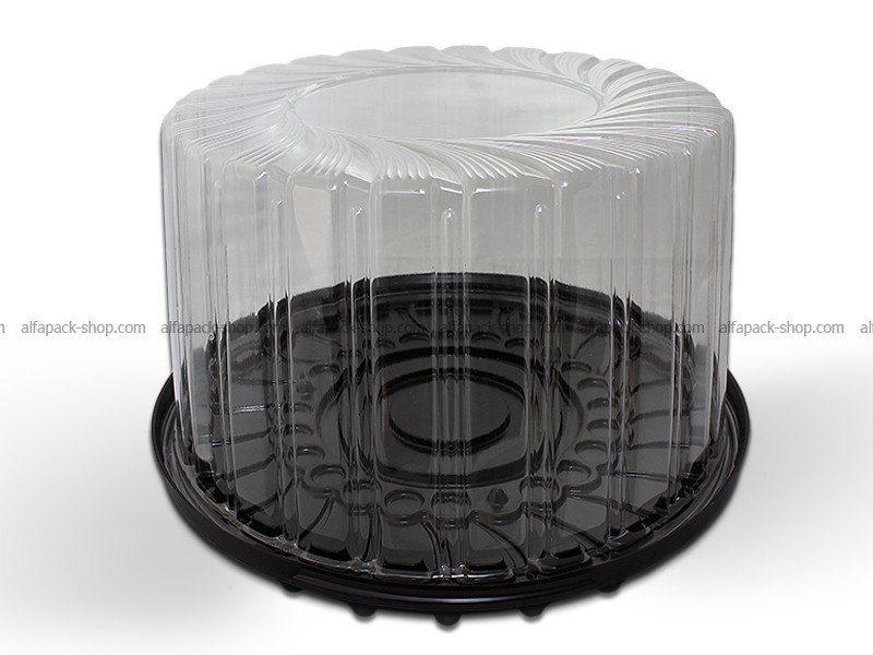 Упаковка блістерна для торту ПС-244 (чорна)