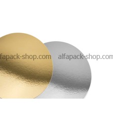 Підкладка золото/срібло кругла 320 мм