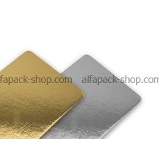 Підкладка золото/срібло 80х130 мм