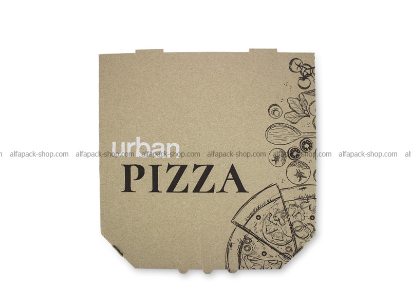 Коробка для пиццы бурая URBAN 300*300*39 мм